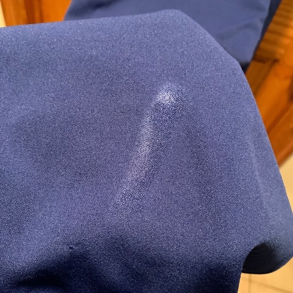 Tha Fashion Poet V-neck Sleeveless Gown in Royal Blue XS - Picture 7 of 7